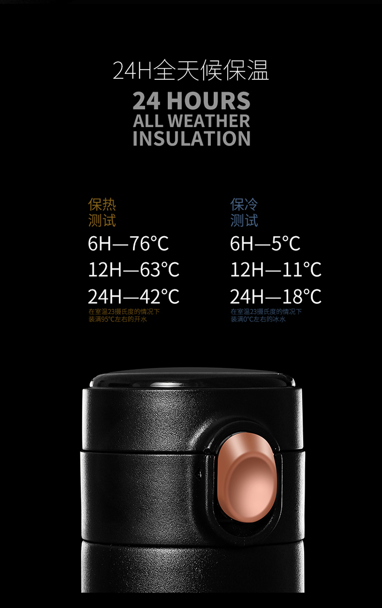 316不锈钢保温杯男女学生时尚弹跳杯子便携水杯礼品 商务车载代发