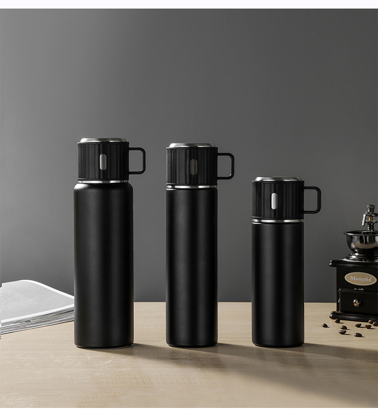 户外旅行高档时尚手提杯316不锈钢内胆420ml/560ml/750ml