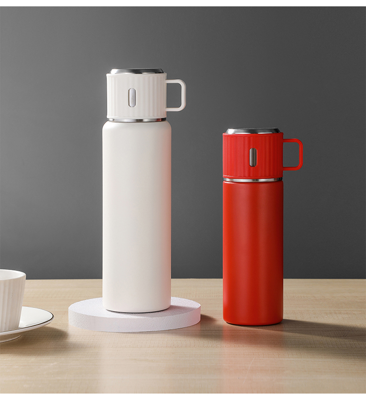 户外旅行高档时尚手提杯316不锈钢内胆420ml/560ml/750ml