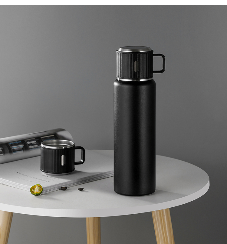 户外旅行高档时尚手提杯316不锈钢内胆420ml/560ml/750ml