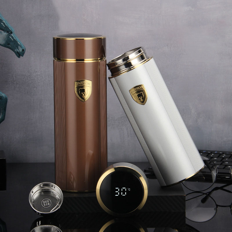 三层真空保温杯商务礼品保温杯